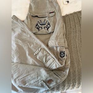 Jnco tan cargo pants